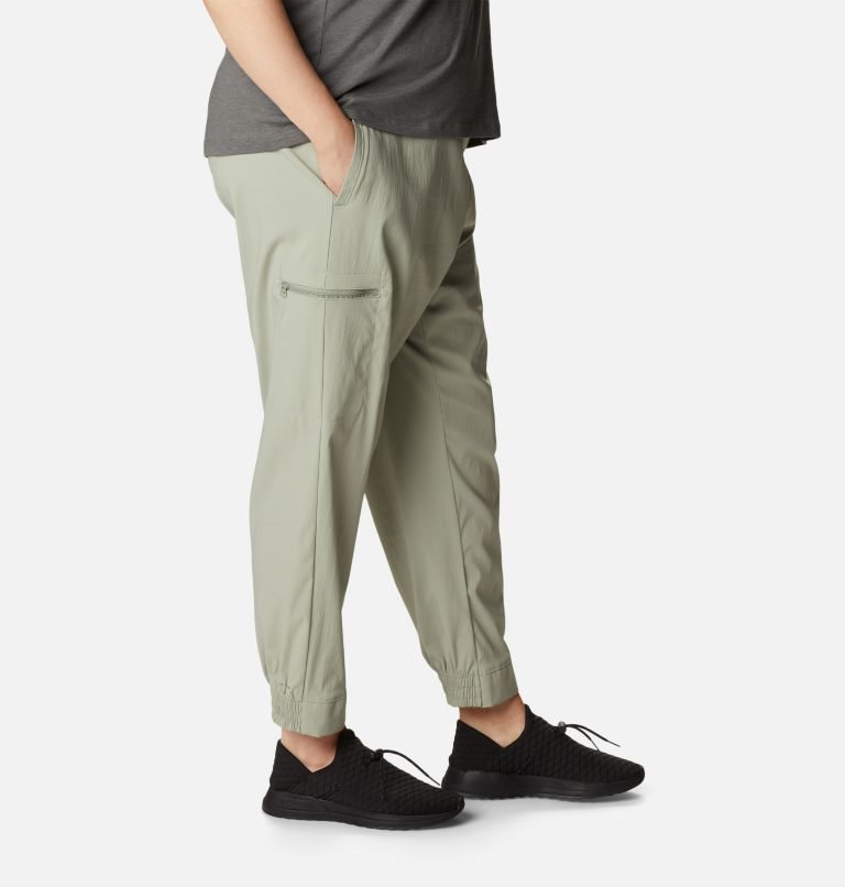 Women's Columbia On The Go Jogger Olive | Plus Size CA-B641A